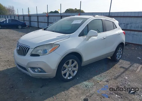 2013 Buick Encore Premium z USA, uszkodzony, nr VIN KL4CJHSB5DB055765